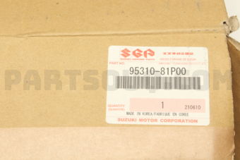 Suzuki 9531081P00 CONDENSER ASSY