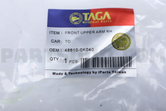 TAGA 486100K040TG SUSPENSION BUSH TO 48610-0K040 TAGA