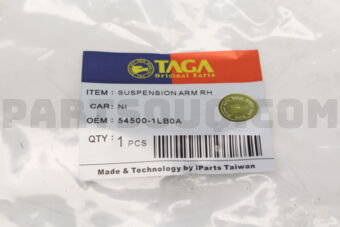 TAGA 545001LB0A LOWER ARM FRONT RH NI PATROL 201112- TAGA