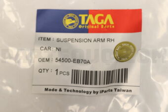 TAGA 54500EB70A LOWER ARM FRONT RH NI NAVARA D40 200808- TAGA