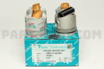 TEIKIN 39188ASTD PISTON SET STD 4JB1T ALFIN (SET OF 1)