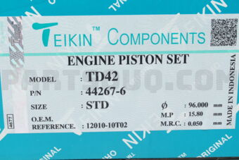 TEIKIN 442676STD PISTON SET STD TD42 (SET OF 1)