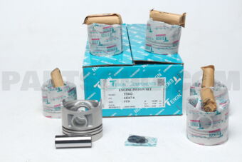 TEIKIN 442676STD PISTON SET STD TD42 (SET OF 1)