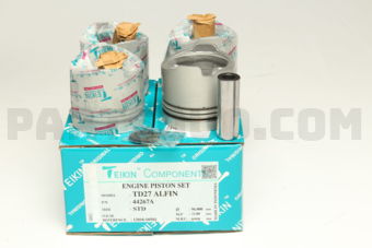 TEIKIN 44267ASTD PISTON SET STD TD27 ALFIN (SET OF 1)