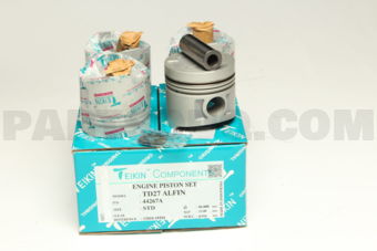TEIKIN 44267ASTD PISTON SET STD TD27 ALFIN (SET OF 1)