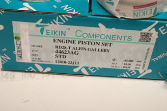 TEIKIN 44623AGSTD PISTON SET STD RD28T ALFIN GALLER (SET OF 1)