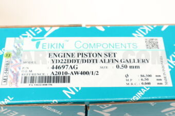TEIKIN 44697AG0050 PISTON SET 050 YD22DDT/DDTI ALFIN GALLERY (SET OF 1)