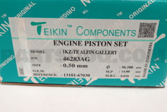 TEIKIN 46283AG0050 PISTON SET 050 1KZ AF GALLERY
