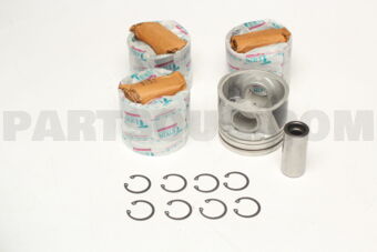 TEIKIN 46392AGSTD PISTON SET STD 2GD-FTV ALFIN GALLERY (SET OF 8)