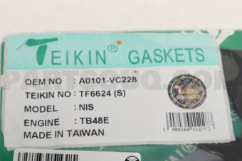 TEIKIN TF6624S GASKET FULL TB48E