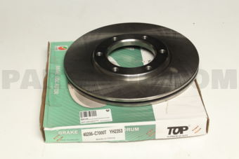 TOP 40206C7000 BRAKE DISC ROTOR, 60/FGY60/VRGY60/VNISPATROL/WYY