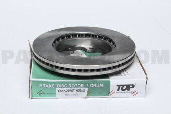 TOP 4351226190 FRONT DISC ROTOR, TOYHIACELH212STD