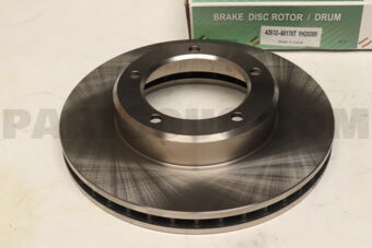 TOP 4351260170 FRONT DISC ROTOR, TOYL/CR PRADO1998-2007FZJ100