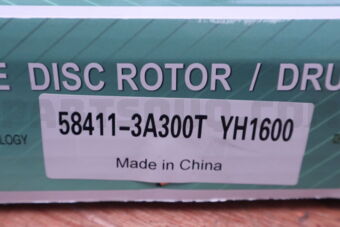 TOP 584113A300T BRAKE DISC ROTOR SET