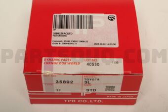 TP 358922FACSTD PISTON RING