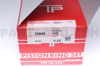 TP 358982FAC025 PISTON RING
