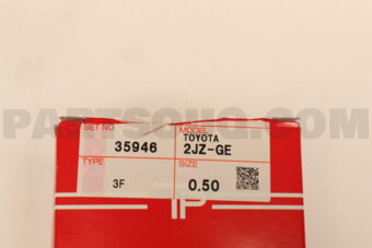 TP 359463F050 TY ; PISTON RING ; 2JZ ; 86MM