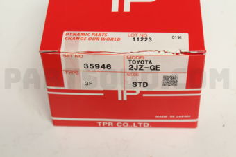 TP 359463FSTD TY ; PISTON RING ; 2JZ ; 86MM