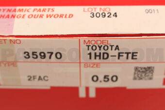 TP 359702FAC050 RING PISTON 050 1HDFTE