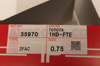 TP 359702FAC075 PISTON RING 35970-2FAC TO 1HDFTE LAND CRUISER 200108-200701 TP