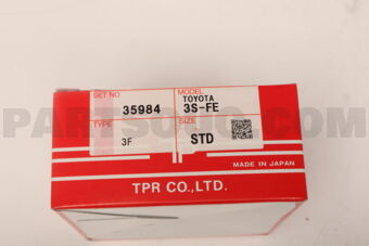 TP TP3SFESTD PISTON RING 35984-3F TO 3SFE CORONA 199601-,199608- TP