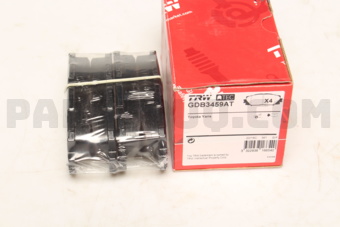 TRW GDB3459YO A714WK BRAKE PAD