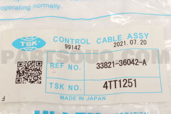 TSK 3382136042 TRANSMISSION CABLE