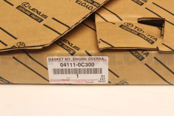 Toyota 041110C300 GASKET KIT ENGINE O