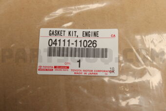 Toyota 0411111026 GASKET KIT, ENGINE OVERHAUL