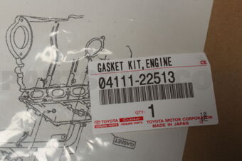 Toyota 0411122513 GASKET KIT, ENGINE OVERHAUL