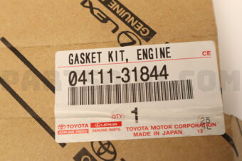Toyota 0411131844 GASKET KIT ENGINE