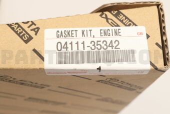 Toyota 0411135342 GASKET KIT, ENGINE OVERHAUL