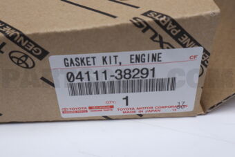 Toyota 0411138291 GASKET KIT, ENGINE