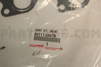 Toyota 0411154470 GASKET KIT, ENGINE OVERHAUL