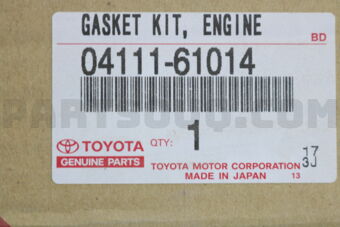 Toyota 0411161014 ENG OH GASKET KIT-2F