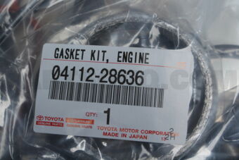 Toyota 0411228636 GASKET KIT ENGINE
