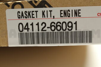 Toyota 0411266091 GASKET KIT ENGINE