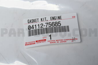 Toyota 0411275685 GASKET KIT ENGINE