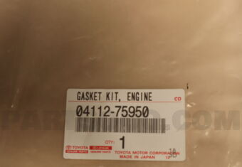 Toyota 0411275950 GASKET KIT ENGINE