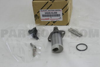 Toyota 042260L020 VALVE KIT, SUCTION CONTROL
