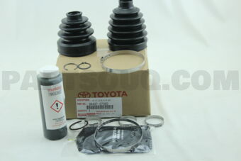 Toyota 0442707060 BOOT KIT, FRONT DRIVE SHAFT, IN & OUTBOARD, RH