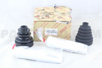 Toyota 0442712682 BOOT KIT, FRONT DRIVE SHAFT, IN & OUTBOARD, RH