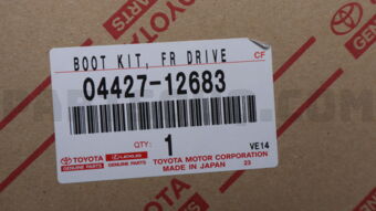 Toyota 0442712683 BOOT KIT, FR DRIVE SHAFT IN & OUT J