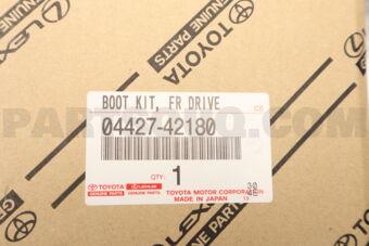 Toyota 0442742180 BOOT KIT FR DRIVE