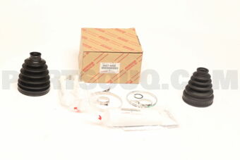 Toyota 0442744050 BOOT KIT, FRONT DRIVE SHAFT, IN & OUTBOARD, RH