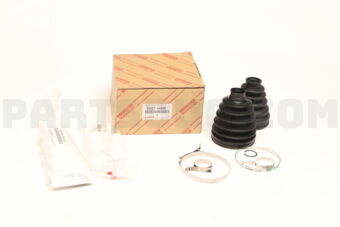 Toyota 0442744050 BOOT KIT, FRONT DRIVE SHAFT, IN & OUTBOARD, RH