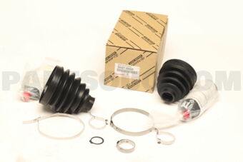 Toyota 0442750020 BOOT KIT, FRONT DRIVE SHAFT, IN & OUTBOARD, RH