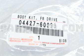Toyota 0442760093 BOOT KIT, FR DRIVE