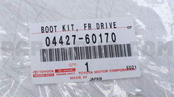Toyota 0442760170 BOOT KIT FR DRIVE