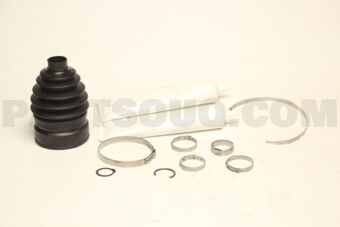 Toyota 0442802770 BOOT KIT, FRONT DRIVE SHAFT, IN & OUTBOARD, LH